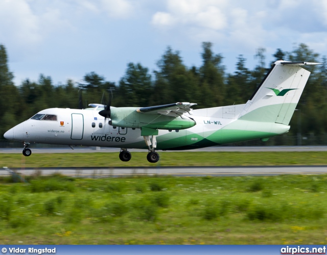 LN-WIL, De Havilland Canada DHC-8-100 Dash 8, Wideroe