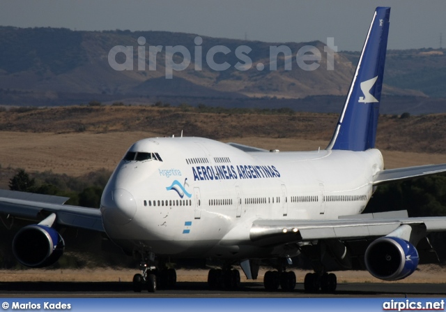 LV-AXF, Boeing 747-400, Aerolineas Argentinas