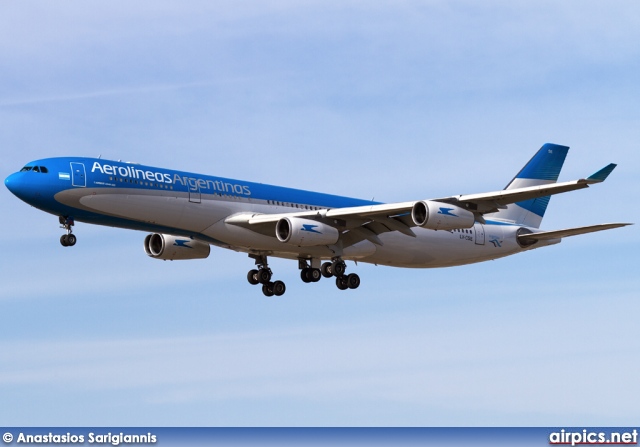 LV-CSE, Airbus A340-300, Aerolineas Argentinas