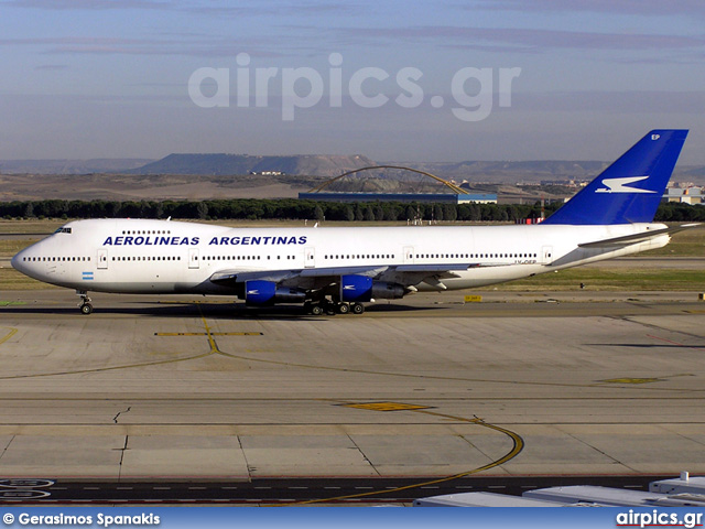 LV-OEP, Boeing 747-200B, Aerolineas Argentinas