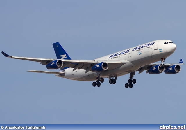 LV-ZPX, Airbus A340-200, Aerolineas Argentinas