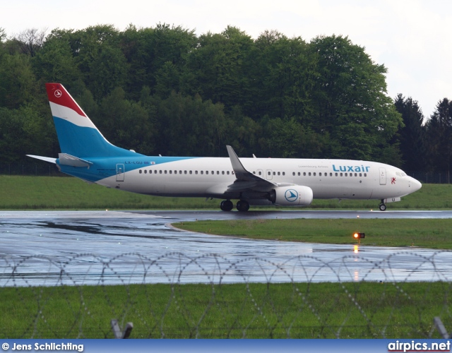 LX-LGU, Boeing 737-800, Luxair