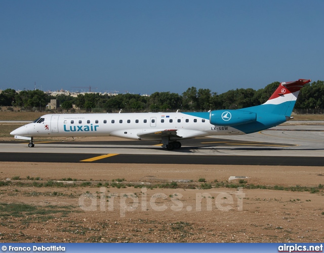 LX-LGW, Embraer ERJ-145LU, Luxair