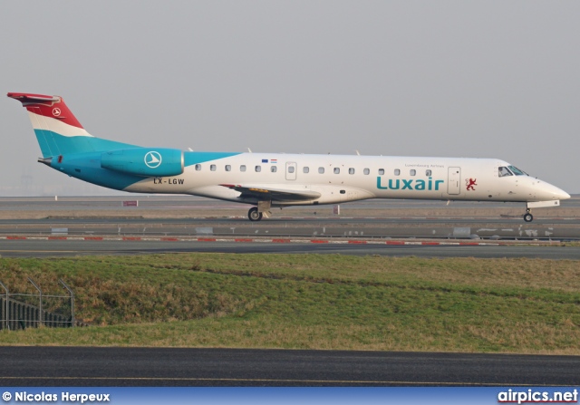 LX-LGW, Embraer ERJ-145LU, Luxair