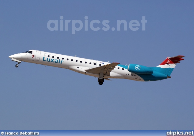 LX-LGW, Embraer ERJ-145LU, Luxair