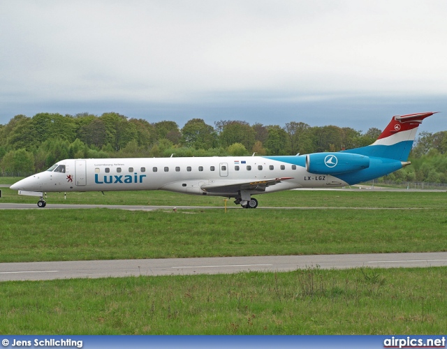 LX-LGZ, Embraer ERJ-145LU, Luxair