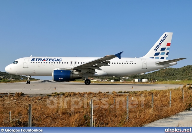 LX-STC, Airbus A320-200, Strategic Airlines