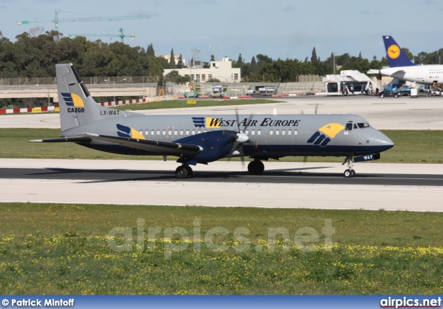 LX-WAT, British Aerospace ATPF, West Air Europe