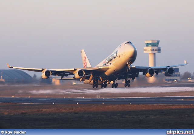 LX-YCV, Boeing 747-400F(SCD), Cargolux