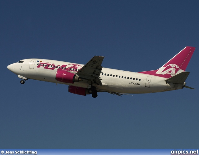 LY-AQU, Boeing 737-300, FlyLAL - Lithuanian Airlines