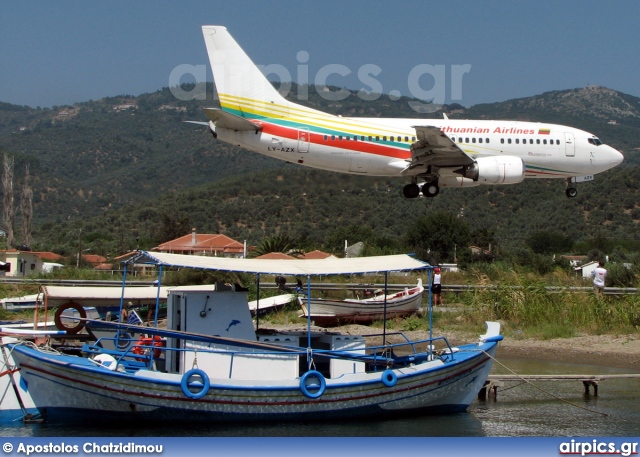 LY-AZX, Boeing 737-500, Lithuanian Airlines