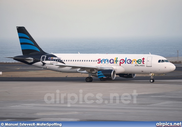LY-ONJ, Airbus A320-200, Small Planet Airlines