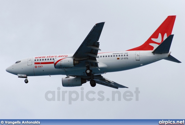 LY-STG, Boeing 737-700, Star1 Airlines