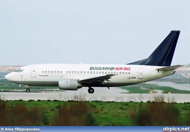 LZ-BOI, Boeing 737-500, Bulgaria Air