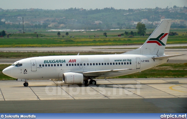 LZ-BOQ, Boeing 737-500, Bulgaria Air