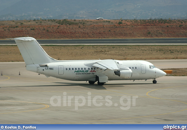 LZ-HBC, British Aerospace BAe 146-200, Hemus Air