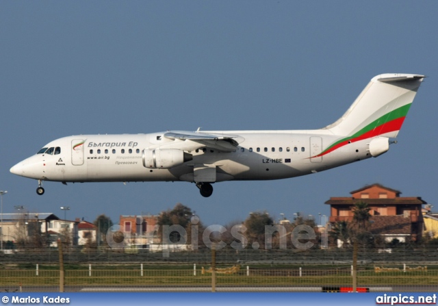 LZ-HBE, British Aerospace BAe 146-300, Bulgaria Air