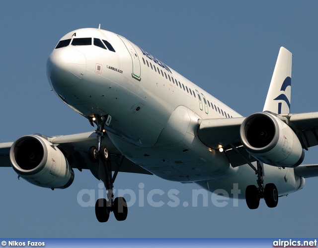 LZ-MDA, Airbus A320-200, Aegean Airlines