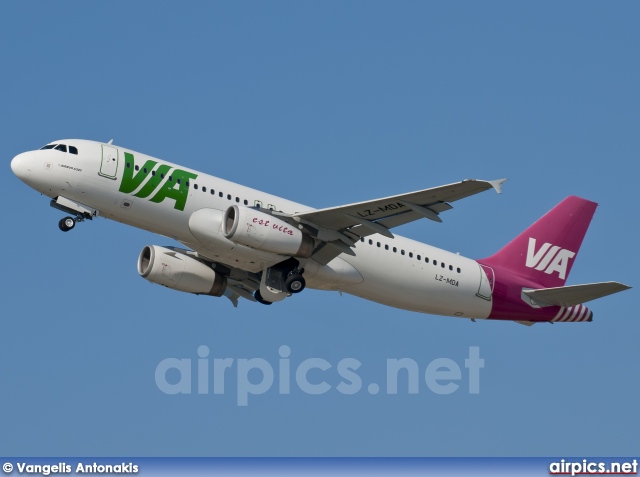 LZ-MDA, Airbus A320-200, Air VIA