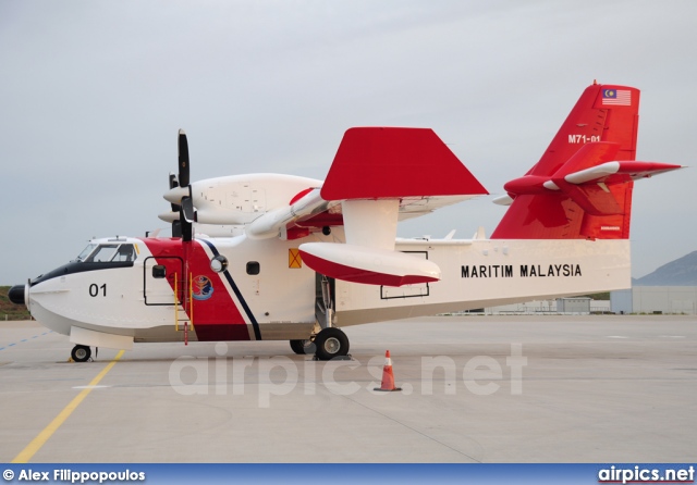 M71-01, Canadair CL-415, Malaysian Maritime Enforcement Agency