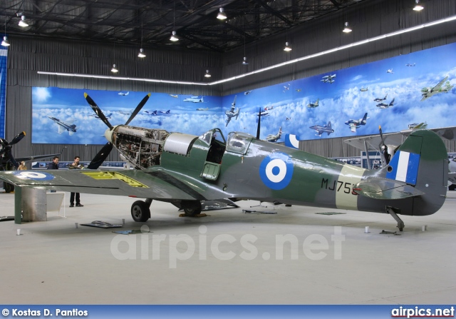 MJ755, Supermarine Spitfire LF9C, Hellenic Air Force