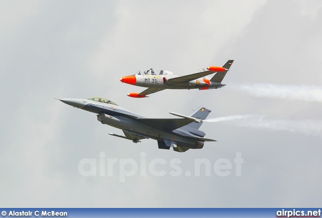 MT35, Fouga CM170 Magister, Belgian Air Force