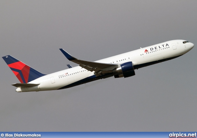 N186DN, Boeing 767-300ER, Delta Air Lines