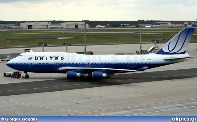 N197UA, Boeing 747-400, United Airlines