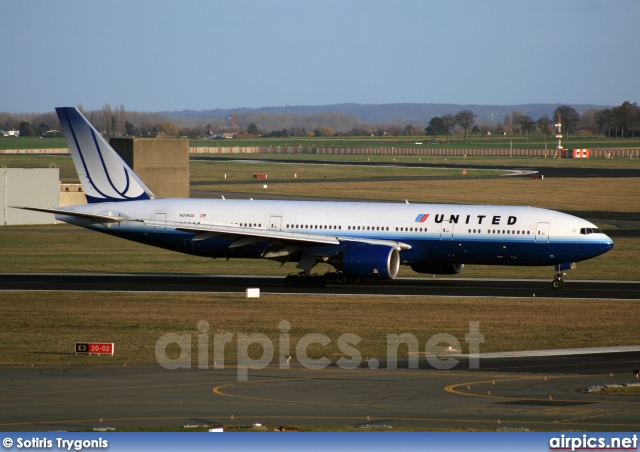 N219UA, Boeing 777-200ER, United Airlines