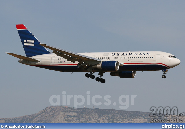 N245AY, Boeing 767-200ER, US Airways