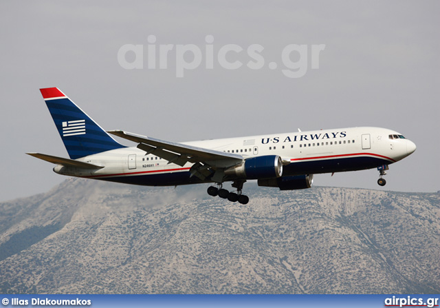 N246AY, Boeing 767-200ER, US Airways