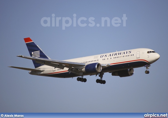 N252AU, Boeing 767-200ER, US Airways