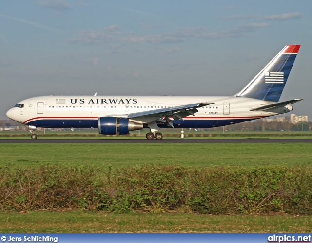 N255AY, Boeing 767-200ER, US Airways