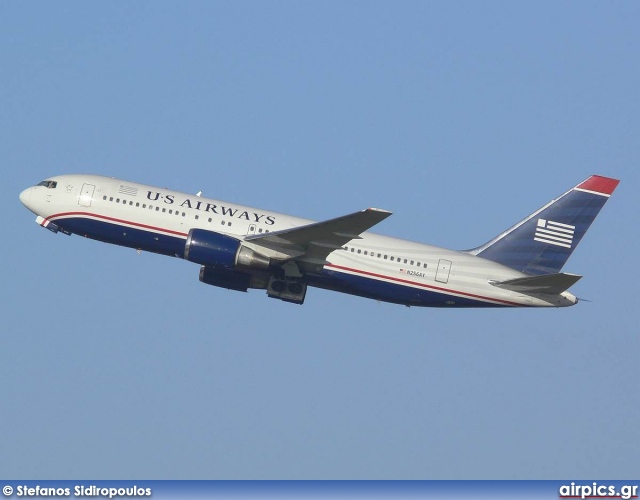 N256AY, Boeing 767-200ER, US Airways