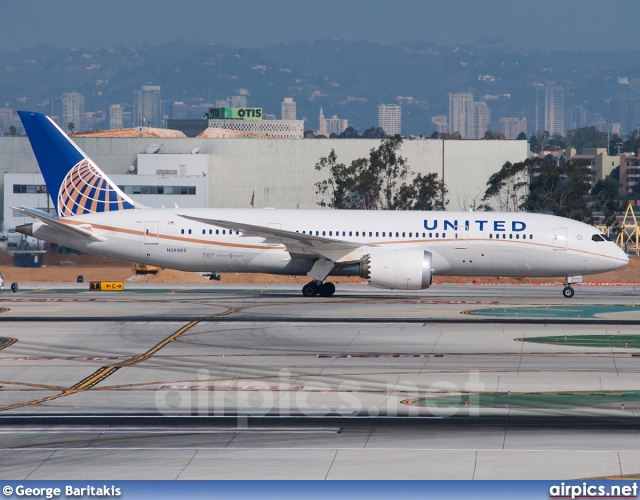 N26902, Boeing 787-8 Dreamliner, United Airlines