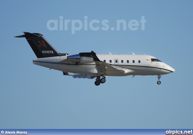 N310TK, Bombardier Challenger 600-CL-604, Private