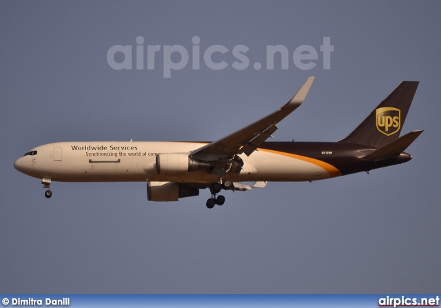 N317UP, Boeing 767-300ERF, UPS Airlines