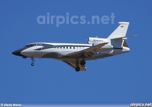 N343MG, Dassault Falcon-900EX, Private