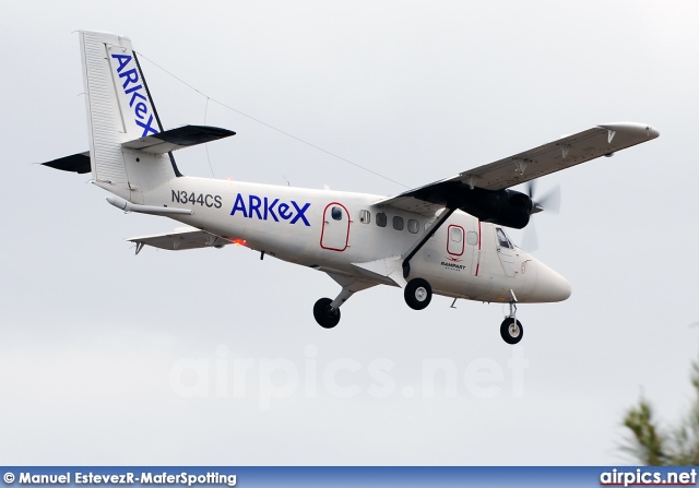 N344CS, De Havilland Canada DHC-6-300 Twin Otter, ARKeX