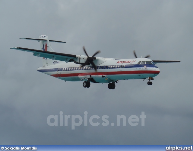 N369AT, ATR 72-210, American Eagle