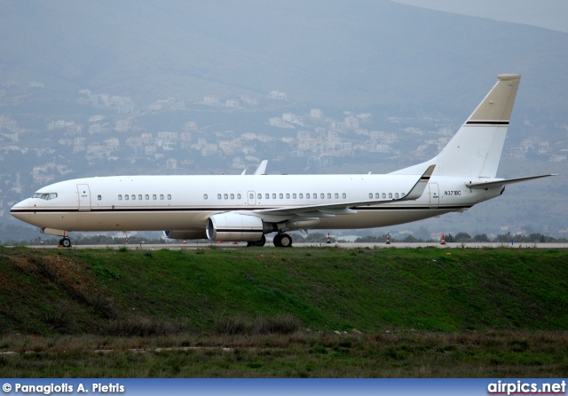 N371BC, Boeing 737-800/BBJ2, Mid East Jet