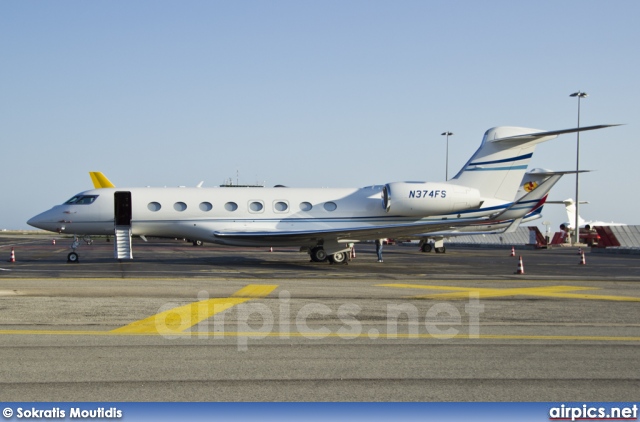 N374FS, Gulfstream G650, Private