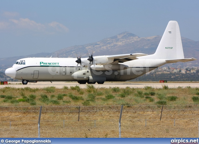 N3755P, Lockheed L-100-30 Hercules, Prescott Support