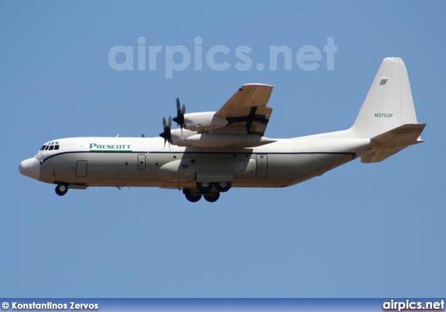 N3755P, Lockheed L-100-30 Hercules, Prescott Support