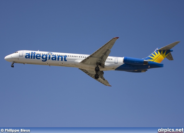 N414NV, McDonnell Douglas MD-88, Allegiant Air