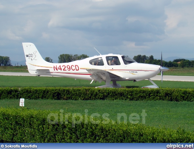 N429CD, Cirrus SR22-GTS, Private