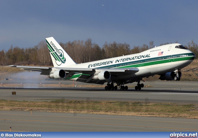 N470EV, Boeing 747-200C, Evergreen International Airlines