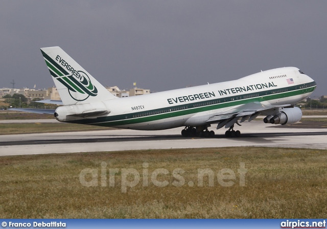 N487EV, Boeing 747-200B(SF), Evergreen International Airlines