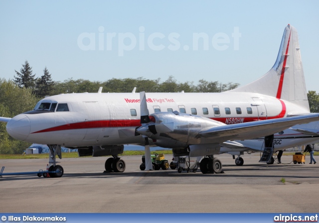 N580HW, Convair CV-580, Honeywell Aerospace