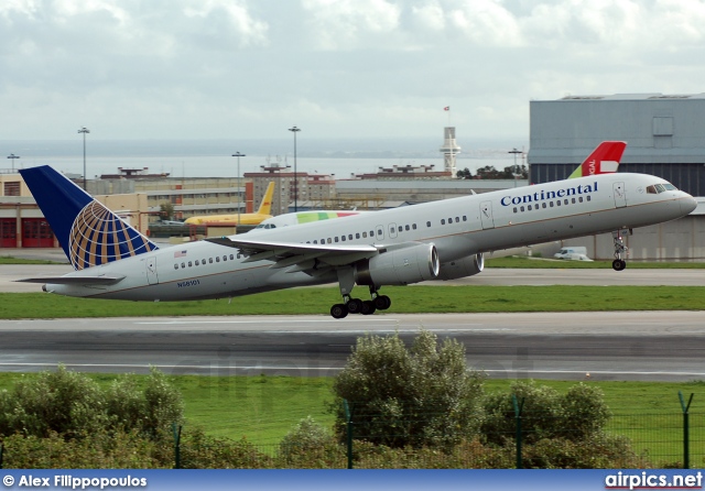 N58101, Boeing 757-200, Continental Airlines